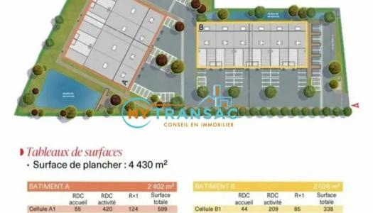 Vente Locaux d'activité 338 m² à Montgeron 566 150 €
